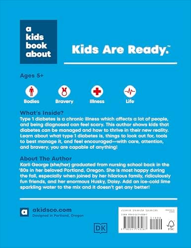 A Kids Book About Type 1 Diabetes by Karli George