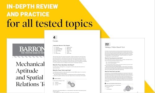 Mechanical Aptitude and Spatial Relations Tests, Fourth Edition (Barron's Test Prep) by Joel Wiesen