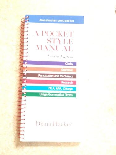 A Pocket Style Manual by Diana Hacker