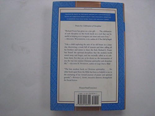 Celebration of Discipline: The Path to Spiritual Growth (Volume 18) by Richard J. Foster