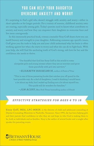 Raising Worry-Free Girls: Helping Your Daughter Feel Braver, Stronger, and Smarter in an Anxious World | Parenting Guide | Help Your Girl Overcome Anxiety & Improve Mental Health by Sissy Goff