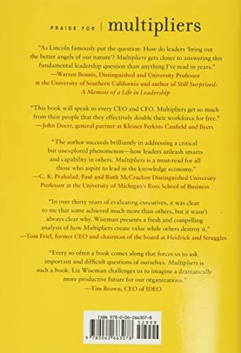 Multipliers, Revised and Updated: How the Best Leaders Make Everyone Smarter by Liz Wiseman