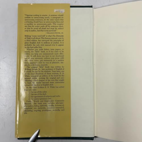 The Elements of Style, Third Edition by William Strunk Jr.