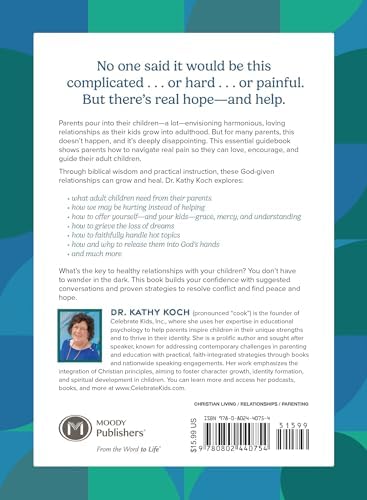 Resolve Conflict and Find Peace and Hope with Adult Children: Strategies and Conversations that Work by Kathy Koch