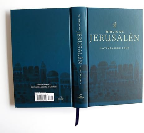 Biblia Católica Biblia de Jerusalén Latinoamericana, tapa dura azul / Spanish Jerusalem Bible, Latinamerican Edition, Hardcover Blue (Spanish Edition) by Biblia de Jerusalén
