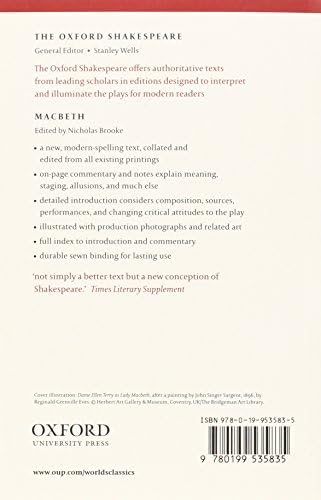 The Oxford Shakespeare: Macbeth (Oxford World's Classics) by William Shakespeare