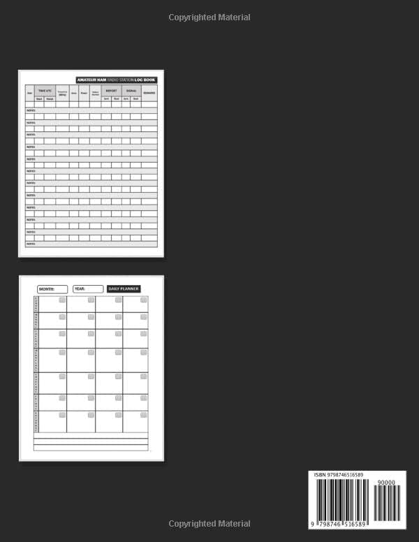 Amateur HAM Radio Station Log Book: Designed by an Operator For Operators. by Cecil Willingham