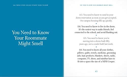 1001 Things Every College Student Needs to Know: (Like Buying Your Books Before Exams Start) by Jr. Harrison, Harry H.
