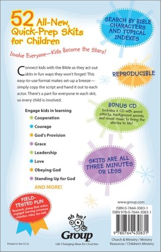 The Humongous Book of Bible Skits for Children's Ministry by Group Publishing