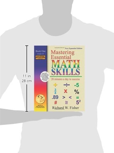 Mastering Essential Math Skills: 20 Minutes a Day to Success, Book 1: Grades 4-5 by Richard W. Fisher