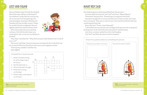 The Big Book of Reading Comprehension Activities, Grade 3: 100+ Activities for After-School and Summer Reading Fun by Hannah Braun M.Ed.