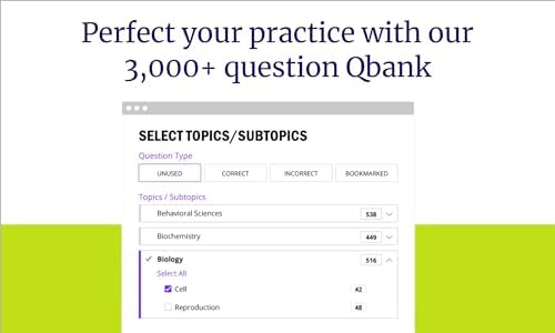 MCAT Self-Study Toolkit 2026-2027: Includes MCAT Complete 7 Book Set, 6 Full Length Online Practice Tests + Customizable 3,000 Question Practice Bank (Kaplan Test Prep) by Kaplan Test Prep