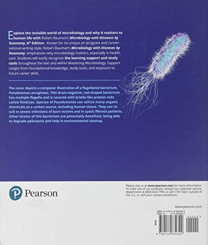 Microbiology with Diseases by Taxonomy by Robert Bauman