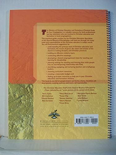 The Ministry of Christian Education and Formation: A Practical Guide for Your Congregation by Discipleship Resources