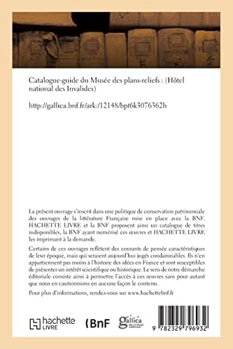 Catalogue-Guide Du Musée Des Plans-Reliefs, Hôtel National Des Invalides (French Edition) by Collectif