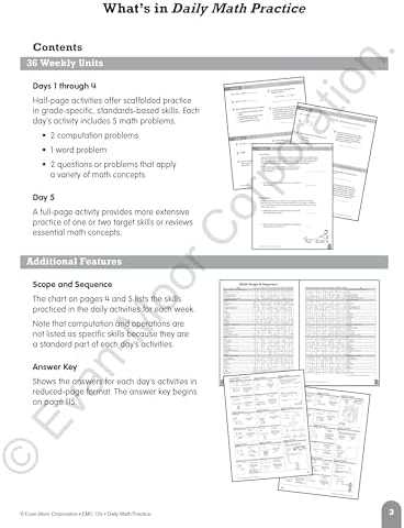 Evan-Moor Daily Math Practice, Grade 6 by Evan-Moor Educational Publishers