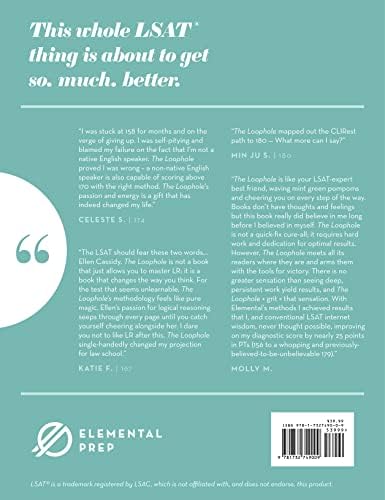 The Loophole in LSAT Logical Reasoning: A Splendidly Comprehensive LSAT Study Guide to Master LSAT Self-Study by Ellen Cassidy
