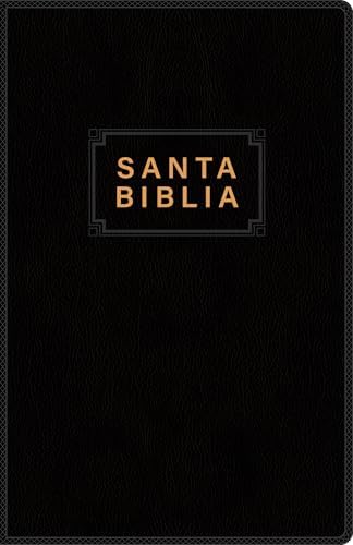 Santa Biblia NTV, Edición premio y regalo (ViniPiel, Negro, Letra Roja) (Spanish Edition) by Tyndale