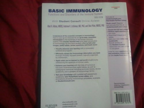 Basic Immunology: Functions and Disorders of the Immune System by Abul K. Abbas MBBS