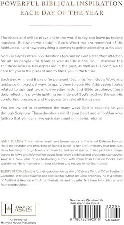 Until He Comes: 365 Daily Devotions as We Await His Return by Amir Tsarfati