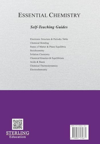 Chemical Thermodynamics: Essential Chemistry Self-Teaching Guide by Sterling Education