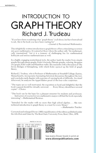 Introduction to Graph Theory (Dover Books on Mathematics) by Richard J. Trudeau
