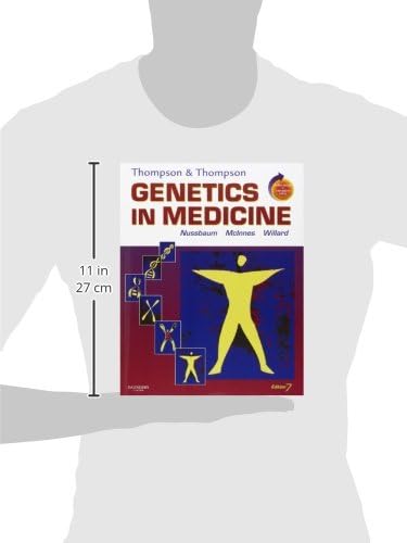 Thompson & Thompson Genetics in Medicine: With STUDENT CONSULT Online Access by Robert L. Nussbaum MD FACP FACMG