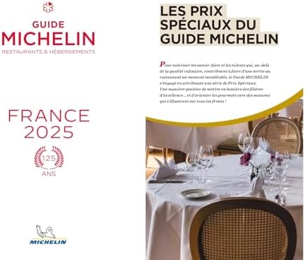 The MICHELIN GUIDE FRANCE 2025 (French Edition) by Michelin