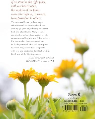 The Generosity of Plants: Shared Wisdom from the Community of Herb Lovers by Rosemary Gladstar