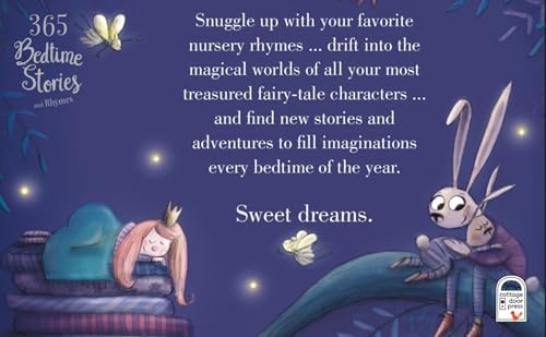 365 Bedtime Stories and Rhymes: Short Bedtime Stories, Nursery Rhymes and Fairy Tales Collections for Children by Cottage Door Press