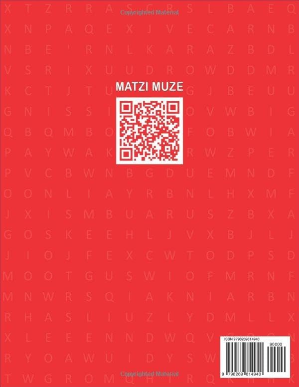 2026 Zig Zag Word Search Large Print: Over 100+ Zig Zag Puzzles Unique Word Search Variation & Challenging Activity Book for Adults and Seniors | Volume 1 | by MATZI MUZE