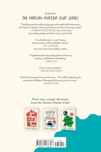 Murder on the Marlow Belle: A Novel (The Marlow Murder Club, 4) by Robert Thorogood