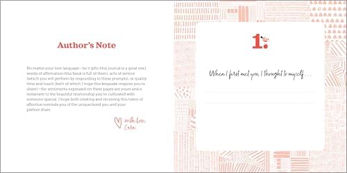 A Love Journal: 100 Things I Love about You by Cara Kovacs