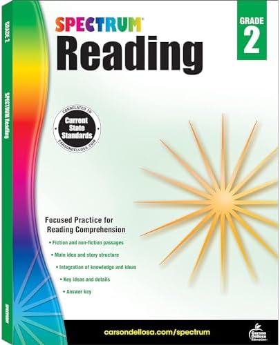 The Grade 2 Series. Spectrum Math Workbook- Volume 3, Spectrum Reading Workbook- Volume 21, Spectrum Phonics- Volume 92, Spectrum Writing- Volume 36, Word Problems- Volume 75 by Spectrum by Spectrum