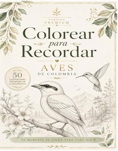 AVES PARA COLOREAR: Edición premium con referencia de color (Spanish Edition) by Dallys Alieth Castillo Quimbayo