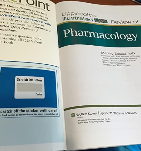 Lippincott's Illustrated Q&A Review of Pharmacology (Lippincott Illustrated Reviews Series) by Stanley Zaslau