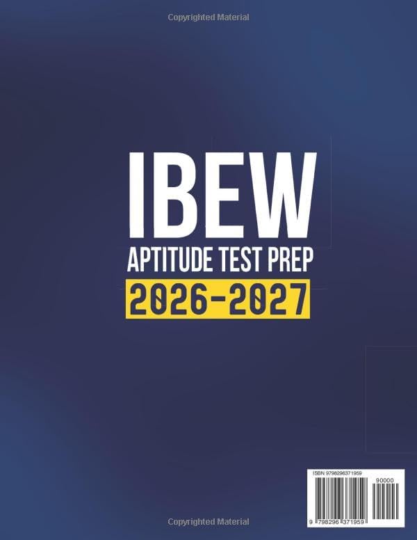 IBEW Aptitude Test Prep: The Ultimate Guide with 1000+ Questions, Clear Explanations & 10 Mock Tests to Master Math and Pass with Confidence | Your Fast Track to the Brotherhood of Electrical Workers by Lumenity Press