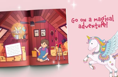 I Spy Everything for Girls: Spot Unicorns, Princesses, Fairies & More! A Cute Search and Find Book for Toddlers (I Spy Books for Toddlers) by Marlies Larch