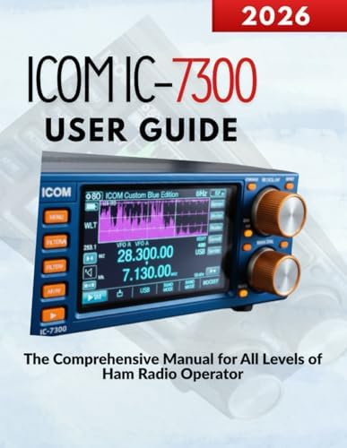 ICOM IC-7300 User Guide: The Comprehensive Manual for All Levels of Ham Radio Operators by Markus Kohler