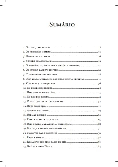 Pequena História do Mundo para Crianças (Portuguese Edition) by Virgil Mores Hillyer