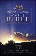 Devotional Daily Bible: Read Through the Complete Bible in One Year by KJV TRANSLATION