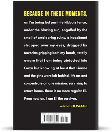 Hostage: An NYT Bestselling War Memoir of Survival and the Human Spirit in Gaza by Eli Sharabi