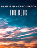 Amateur HAM Radio Station Log Book: Amateur HAM Radio Station Logbook for HAM Radio Operators - Tracking and Organizing Activities and Remarks for Beginners and Experts - Amateur Radio - Golden Sky by OrangeBlueberry Press