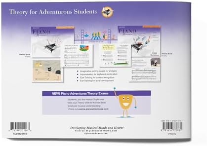 Piano Adventures: Theory Book - Primer Level, 2nd Edition | Beginner Piano Theory Workbook | Faber Piano Book with Music Note Reading and Rhythm Practice | Piano Sheet Music Book for Ear Training by Nancy Faber