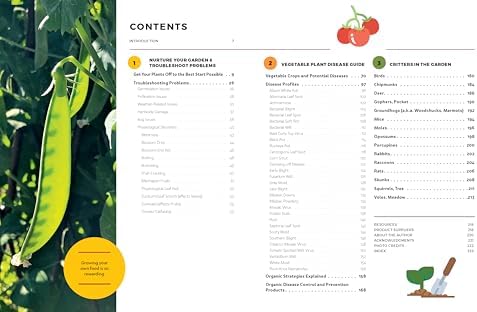The Vegetable Garden Problem Solver Handbook: Identify and manage diseases and other common problems on edible plants by Susan Mulvihill