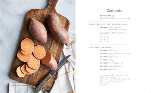 The Gestational Diabetes Cookbook & Meal Plan: A Balanced Eating Guide for You and Your Baby by Traci Houston