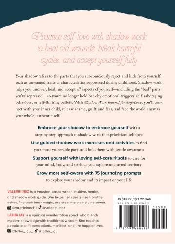 Shadow Work Journal for Self-Love: Powerful Prompts and Exercises to Integrate Your Shadow and Embrace Your Inner Child by Latha Jay