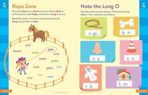 Brain Quest Phonics Workbook: Grade 1 by Workman Publishing