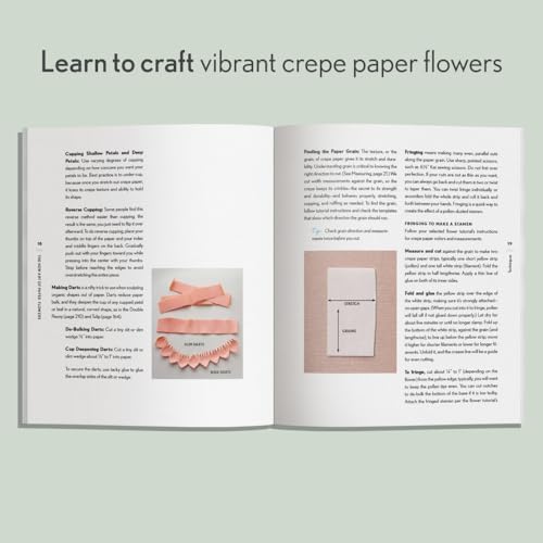 The New Art of Paper Flowers: The Complete Guide to Crafting Gorgeous Crepe Paper Flowers by Quynh Nguyen