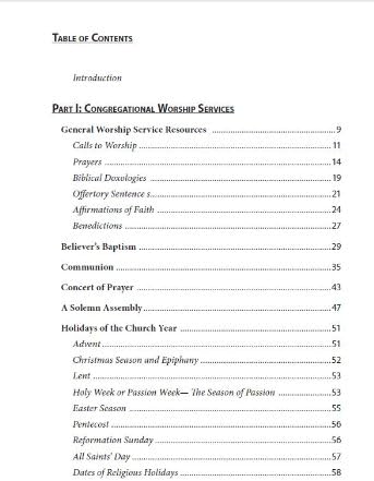 Pastor's Service Manual by Lee Eclov